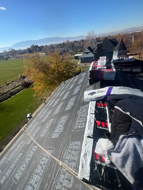 Storm Damage & Insurance Claims in Logan, Utah — during photo, November 2025