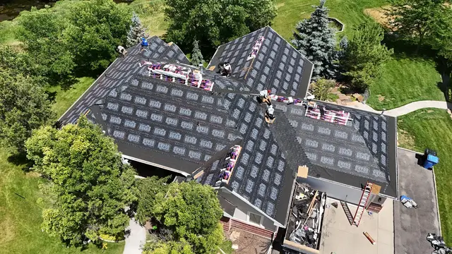 Roof Replacement in Wellsville, Utah — during photo, June 2026